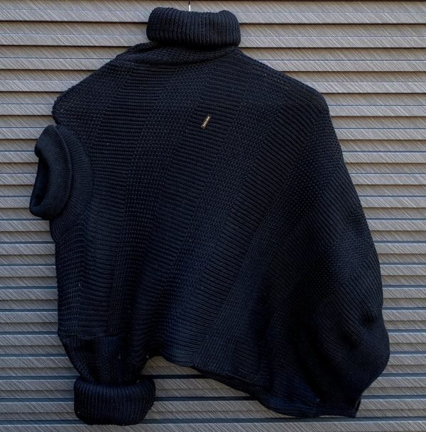 High neck with heavy knitting for men - Image 3