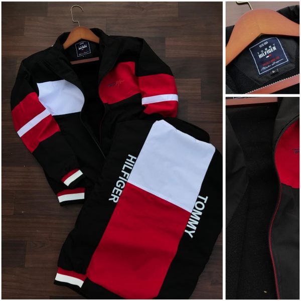 premium quality tommy hilfiger jacket both side pocket with zip for men - Image 5