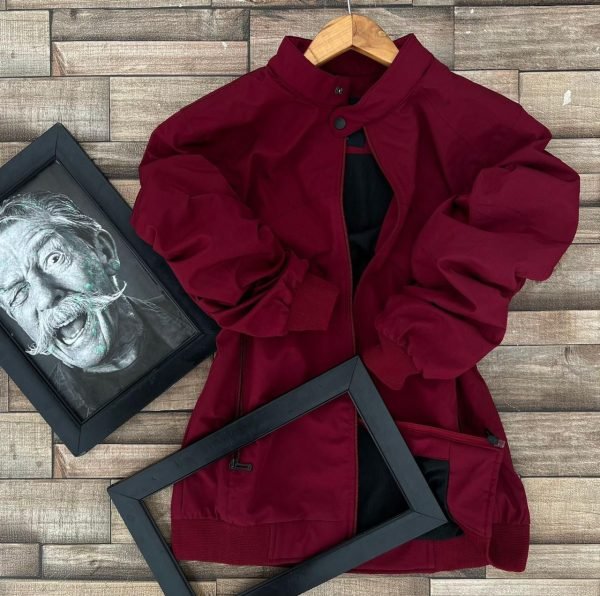 BAN COLLOR WINDCHEATER WINTER JACKET FOR MEN - Image 4