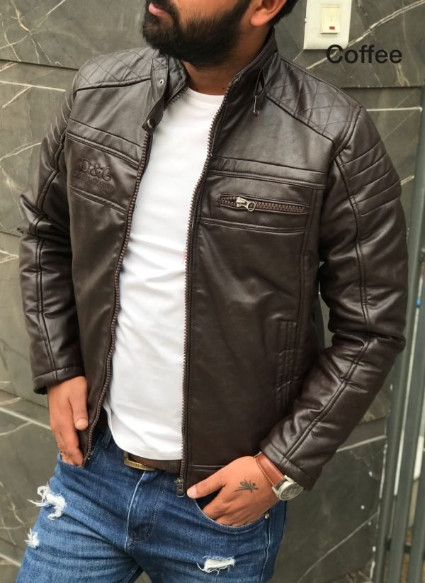 premium quality D@G Leather jackets for men - Image 6