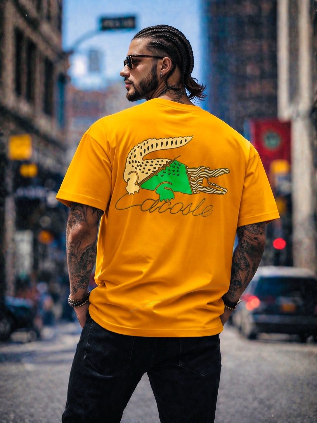 MEN'S DOWNSHOULDER T-SHIRT - Image 5