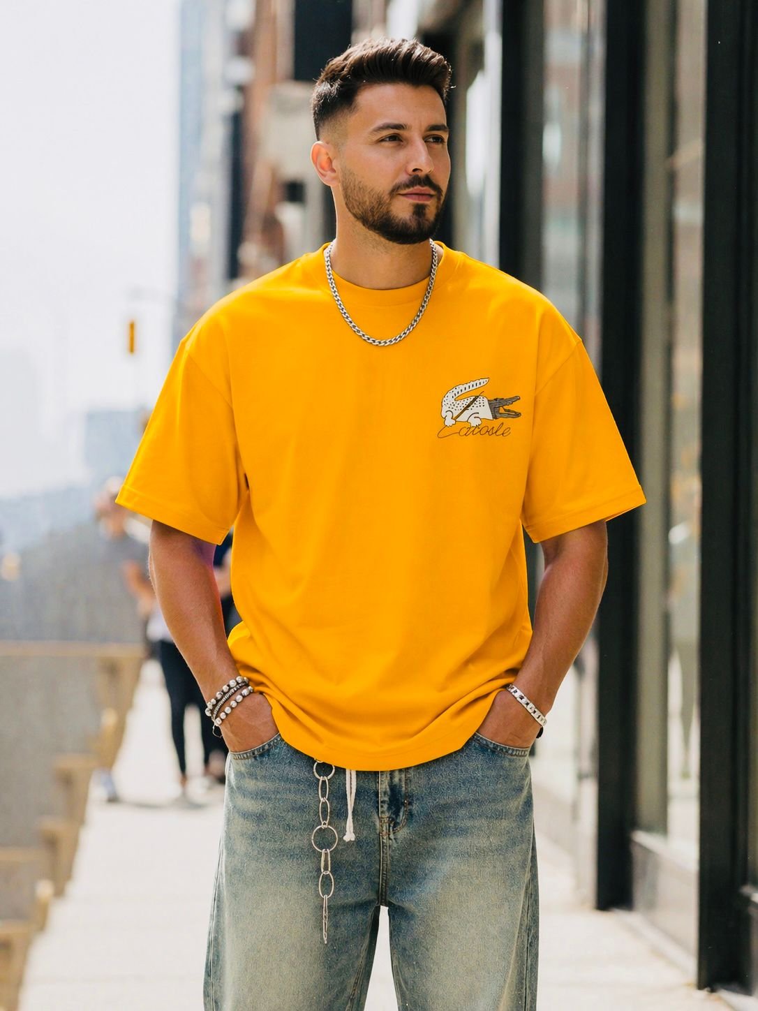 MEN'S DOWNSHOULDER T-SHIRT